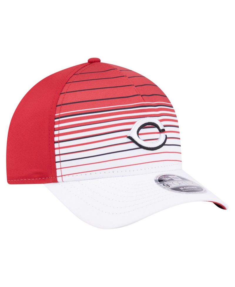 Men's Red Cincinnati Reds Gradient 9FORTY M-Crown Adjustable Hat