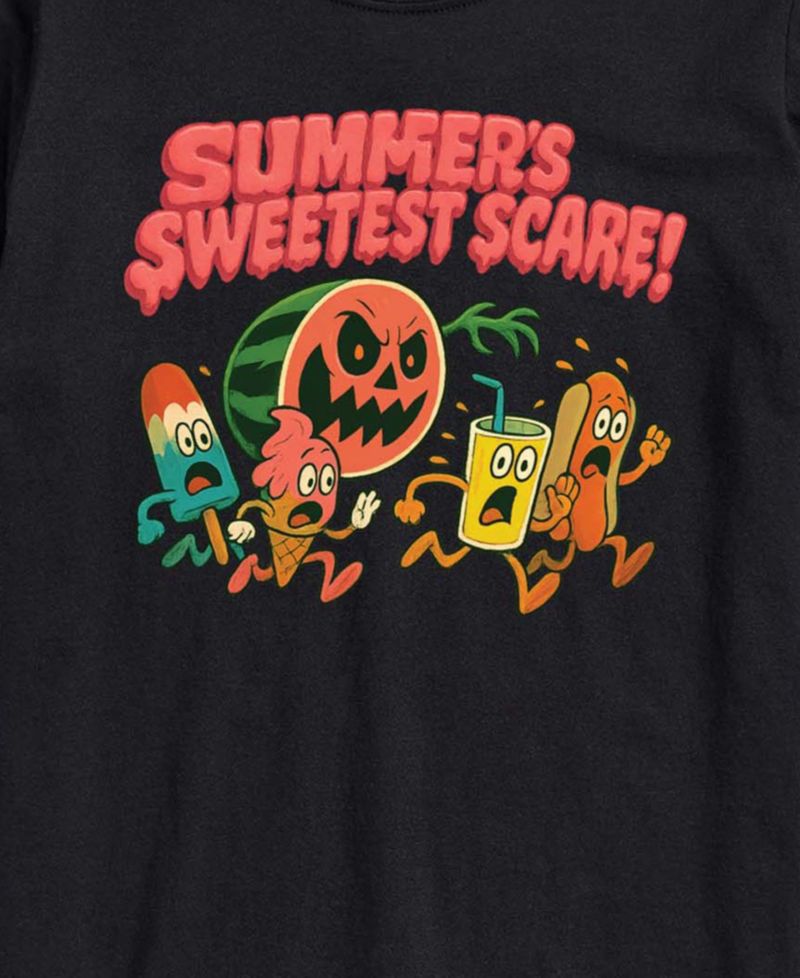 Men's Instant Message Summers Sweetest Scare Graphic T-Shirt