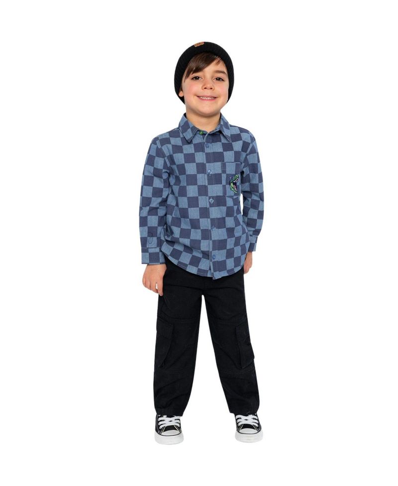 Little Boys (6Y - 12Y) Chambray Shirt