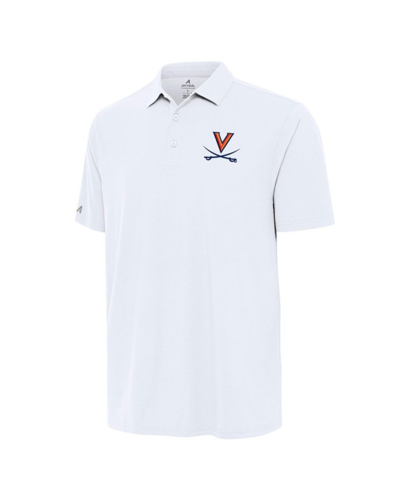 Men's White Virginia Cavaliers Era Polo Shirt