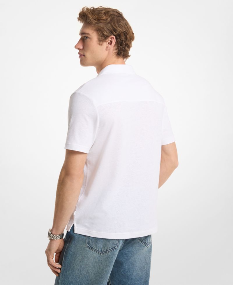 Men's Johnny Collar Polo Shirt