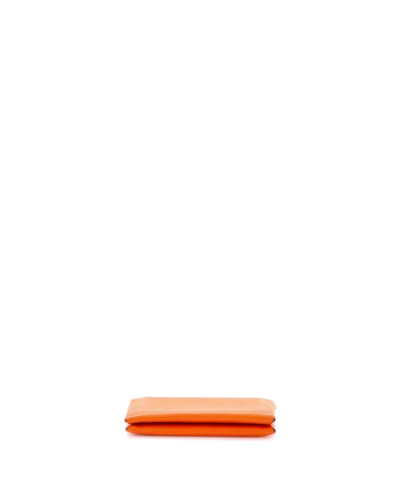 Calvi Epsom Leather Snap Envelope Design Card Case