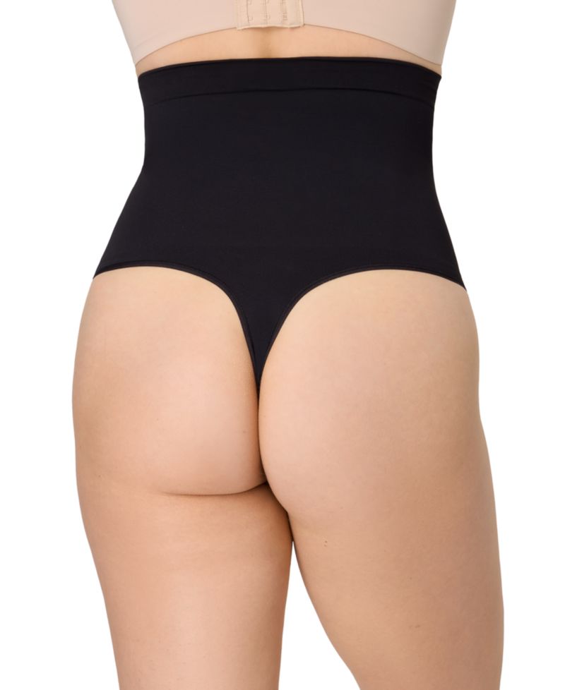 Women's Seamless Firm Control High Waist Thong DMS835