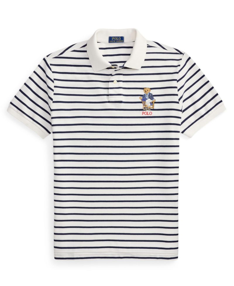 Custom Slim-Fit Polo Bear Polo Shirt