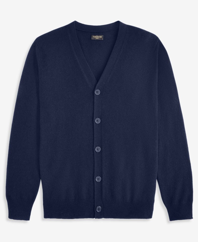 Men's Cashmere V-Neck Cardigan