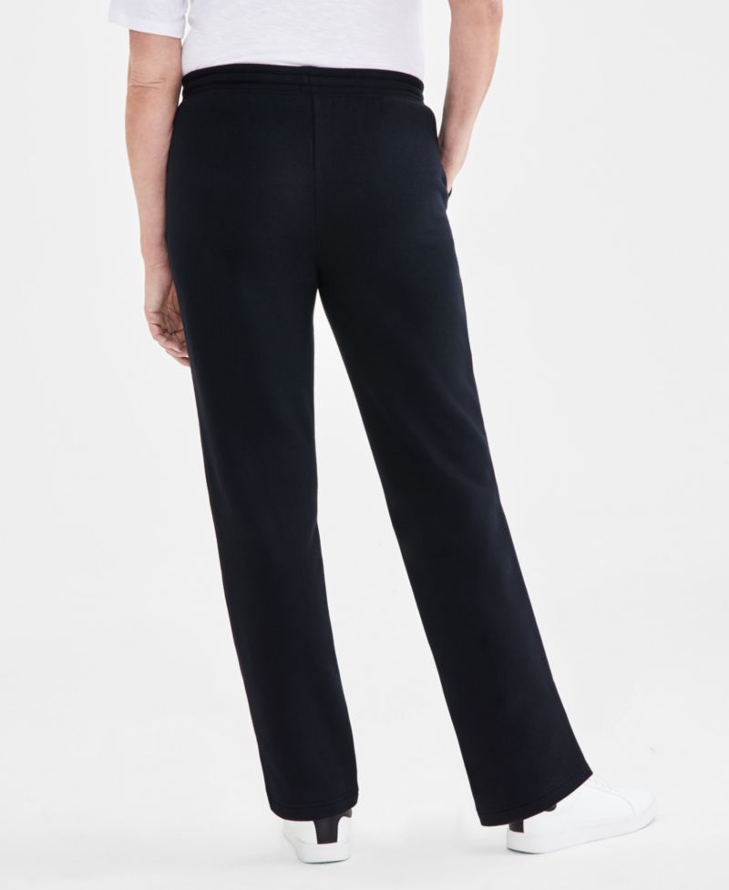 Petite Cotton Fleece Drawstring Sweatpants