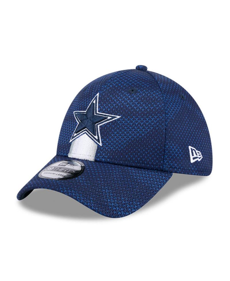 Men's Navy Dallas Cowboys 2024 Sideline 39THIRTY Flex Hat