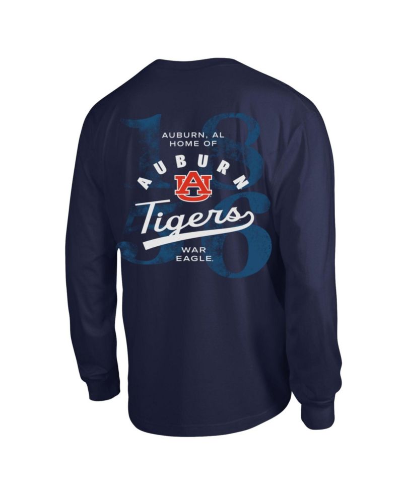 Men's Auburn Tigers Laminated All-Star Long Sleeve T-Shirt