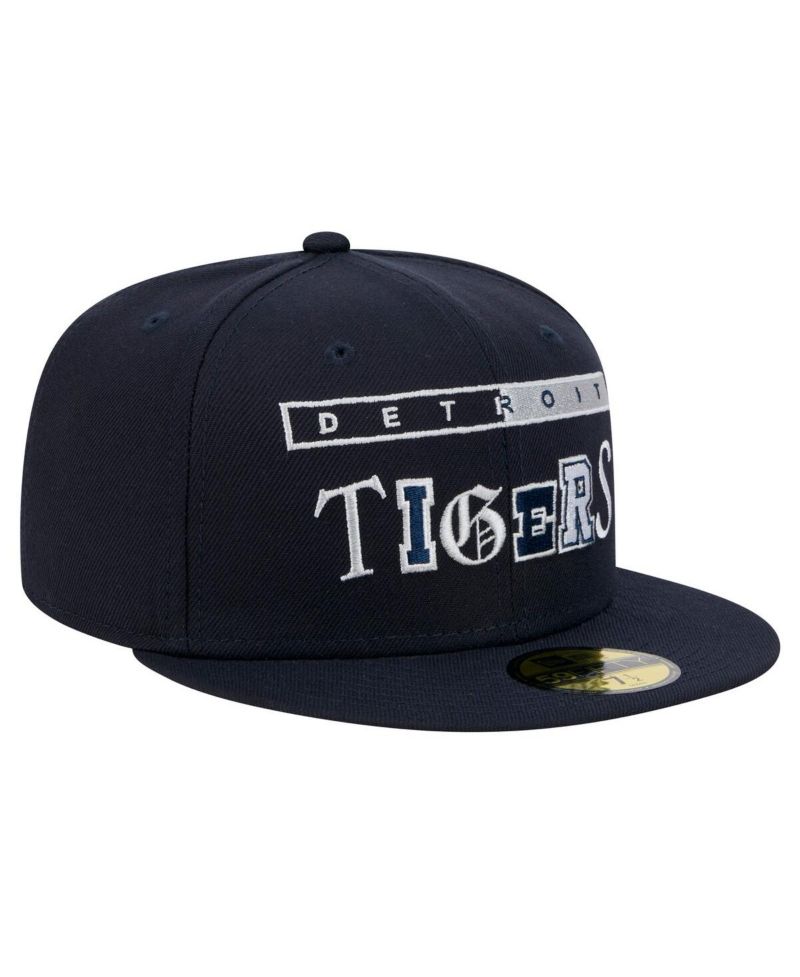 Men's Navy Detroit Tigers Ransom 59FIFTY Fitted Hat