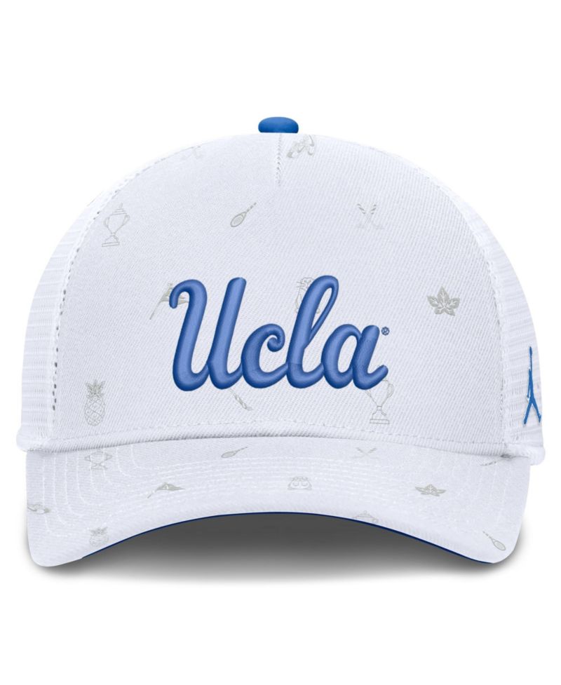 Men's and Women's White UCLA Bruins Country Club Golfin' Rise Trucker Adjustable Hat