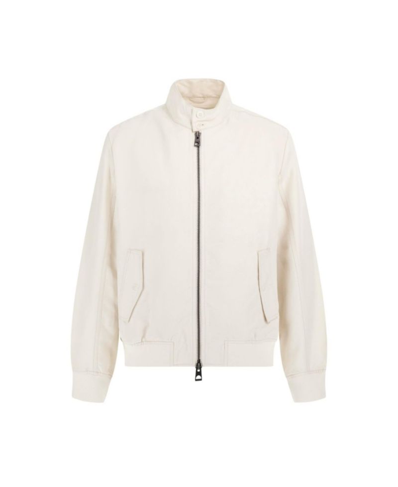 Men's Nolan Linen Harrington Jacket