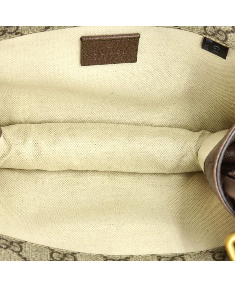 Small Neo Vintage Flap Messenger GG Coated Canvas