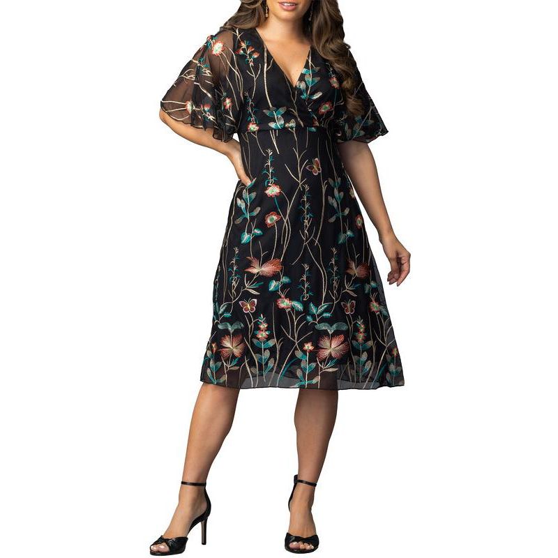 Women's Sonnet Embroidered Cocktail Dress