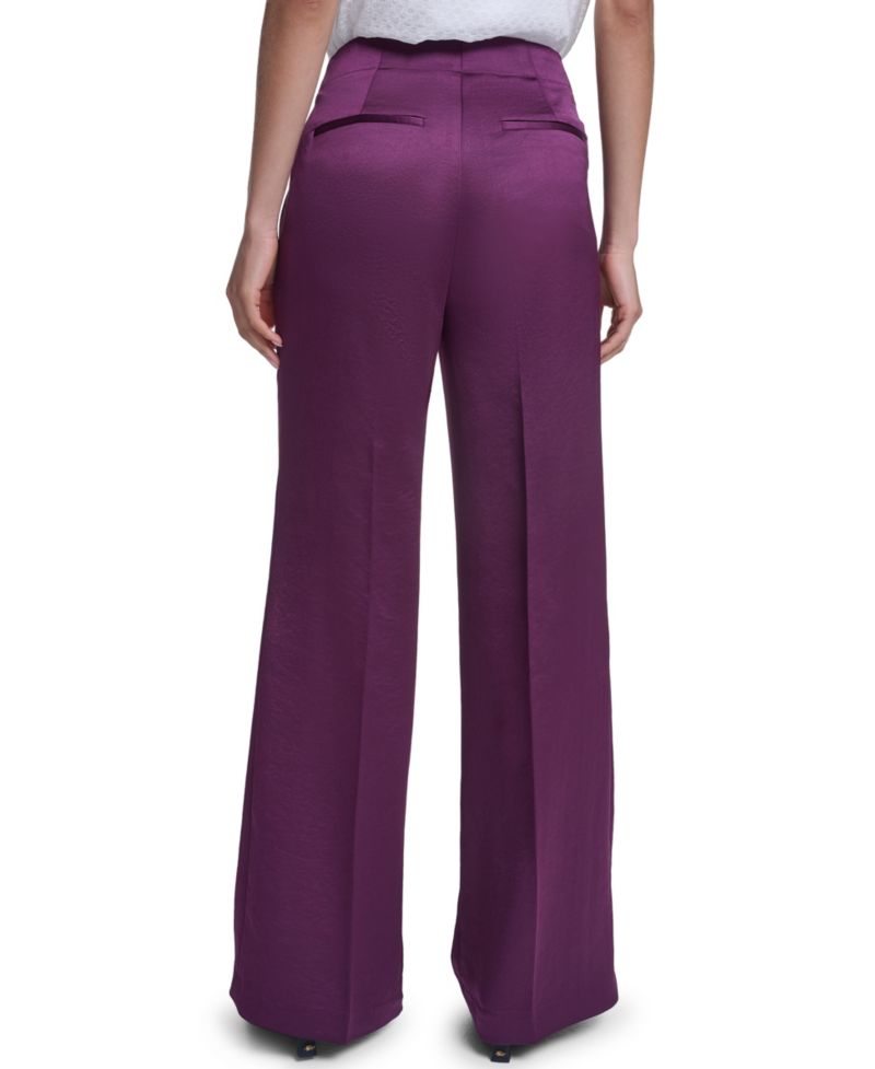 Women's High-Waisted Wide-Leg Pants