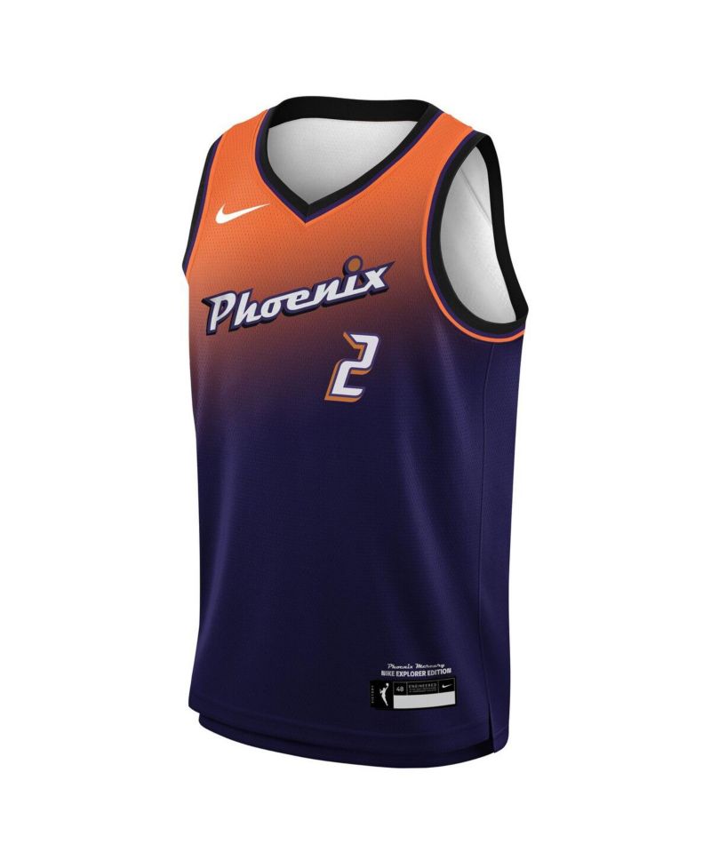 Big Boys and Girls Kahleah Copper Purple Phoenix Mercury Explorer Swingman Jersey