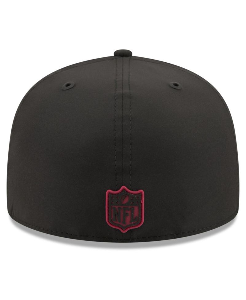 Men's Black Washington Commanders 2026 Sideline 59FIFTY Fitted Hat