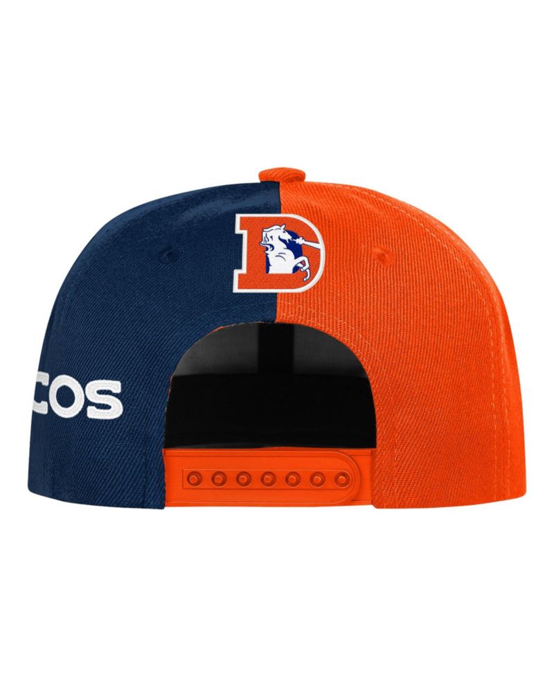 Big Boys' and Girls' Denver Broncos Retro High-Crown Snapback Hat