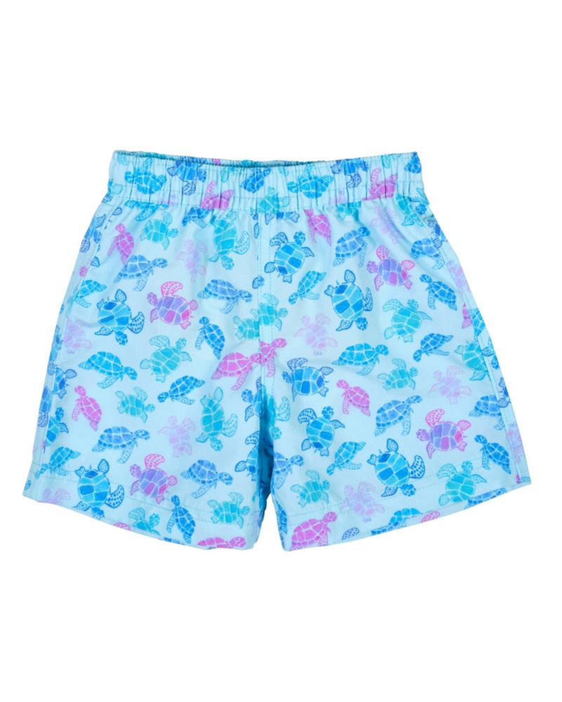 Baby Boy Turtle Print Swim Trunk