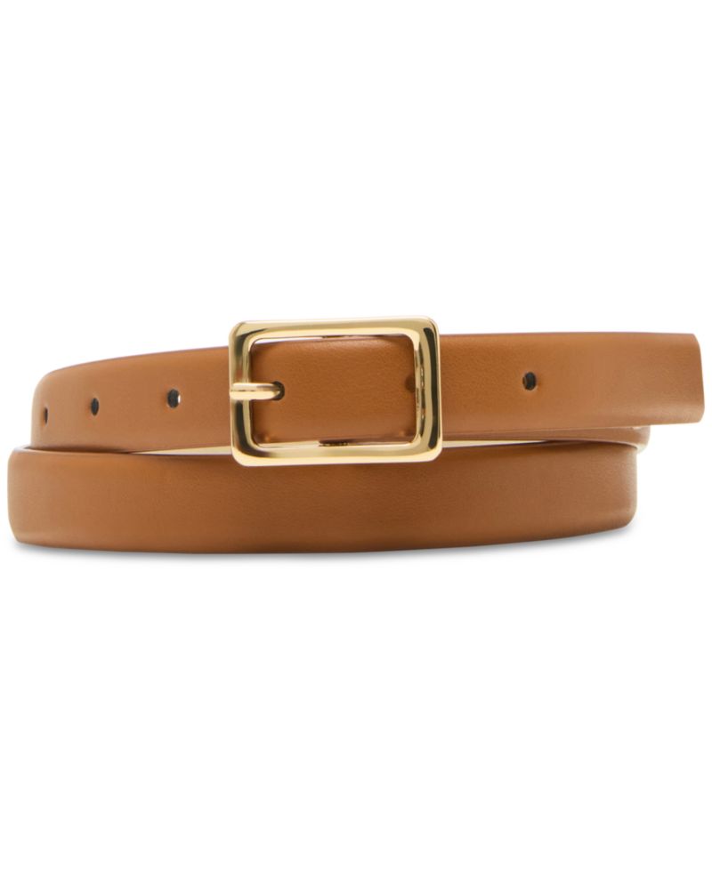 Textured Faux-Leather Belts, Set of 3