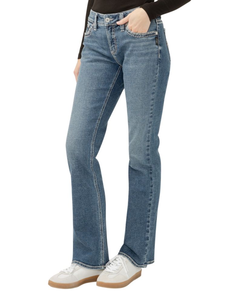Women's Elyse Mid Rise Comfort Fit Bootcut Jeans