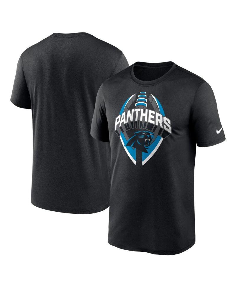 Men's Black Carolina Panthers Legend Icon Performance T-Shirt