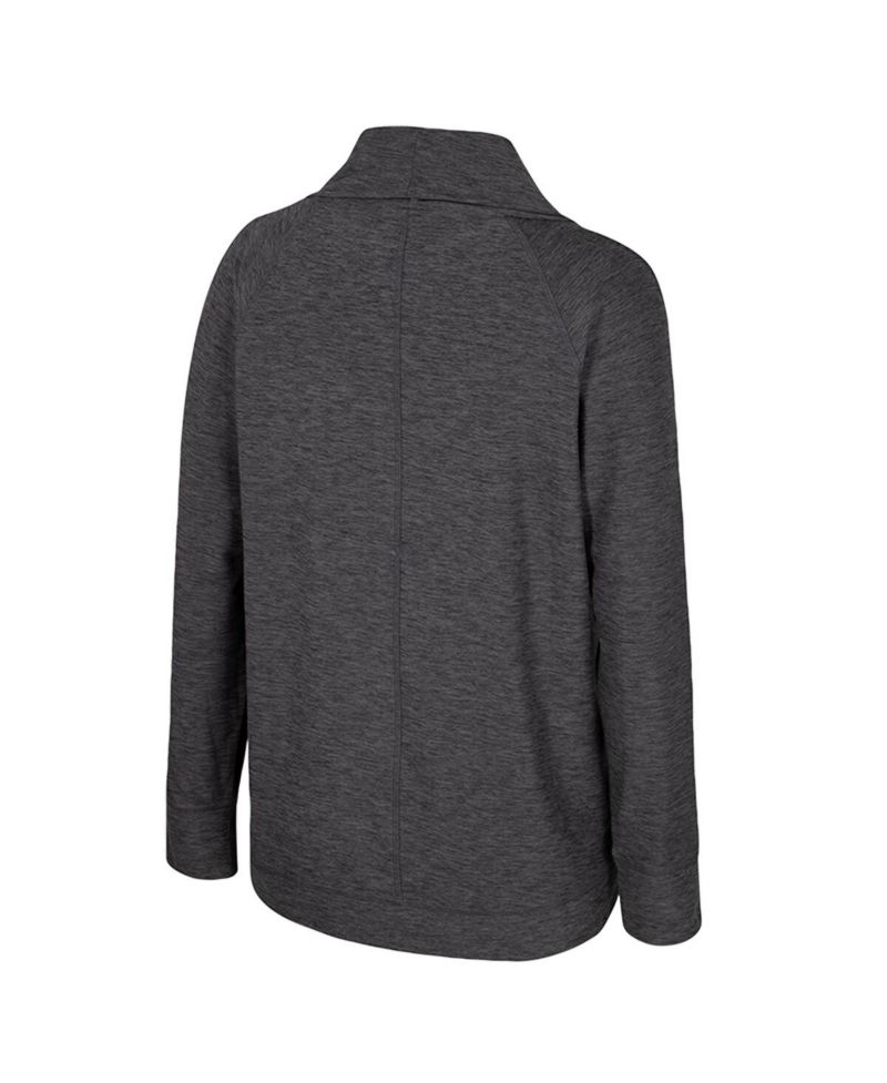 Women's Charcoal Baylor Bears Dash Cardigan Sweater