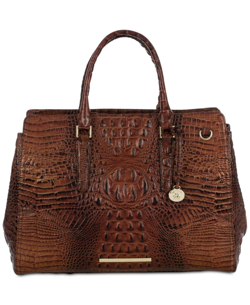 Finley Large Leather Carryall Satchel Bag