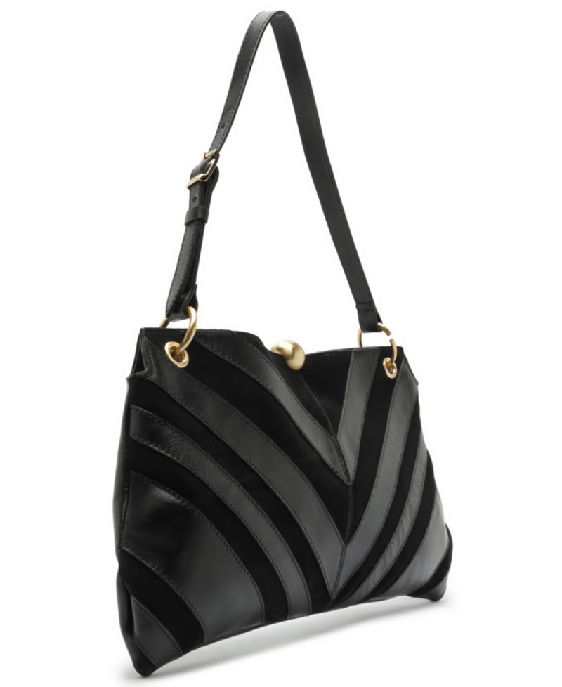 Aurora Medium Leather Shoulder Handbag