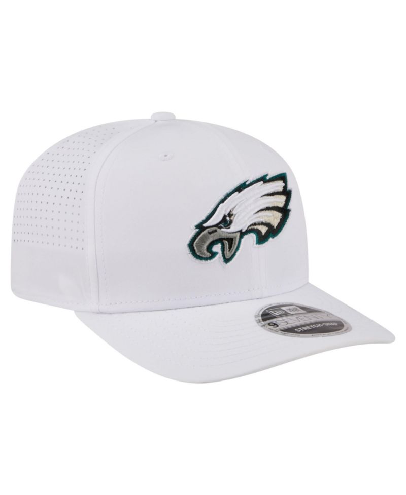 Men's White Philadelphia Eagles Name Plate 9SEVENTY Adjustable Hat