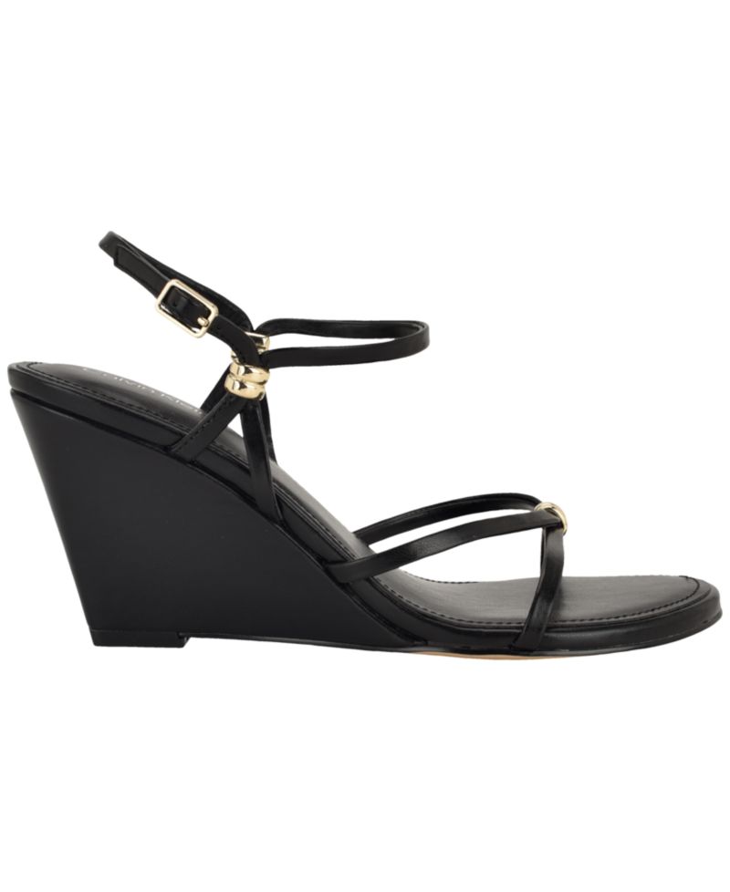 Women's Deliney Strappy Wedge Dress Sandals