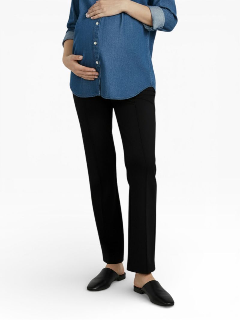Women's Motherhood Mia Secret Fit Over the Belly Slim Straight Leg Pant