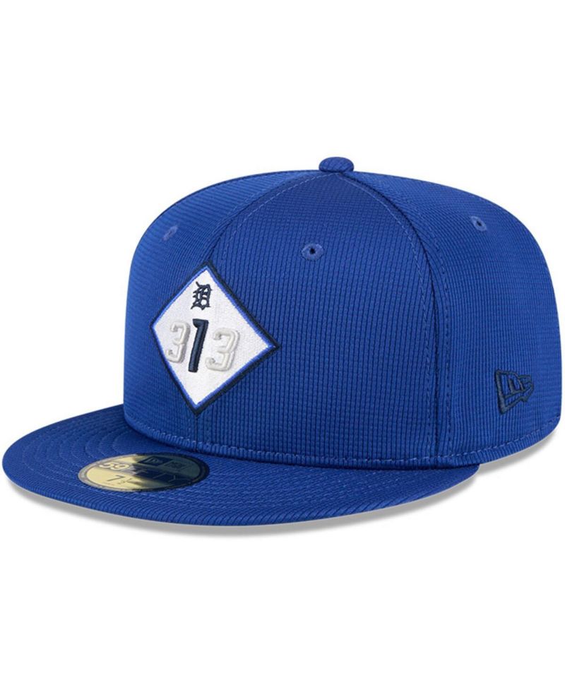 Men's Blue Detroit Tigers City Connect Batting Practice 59FIFTY Fitted Hat