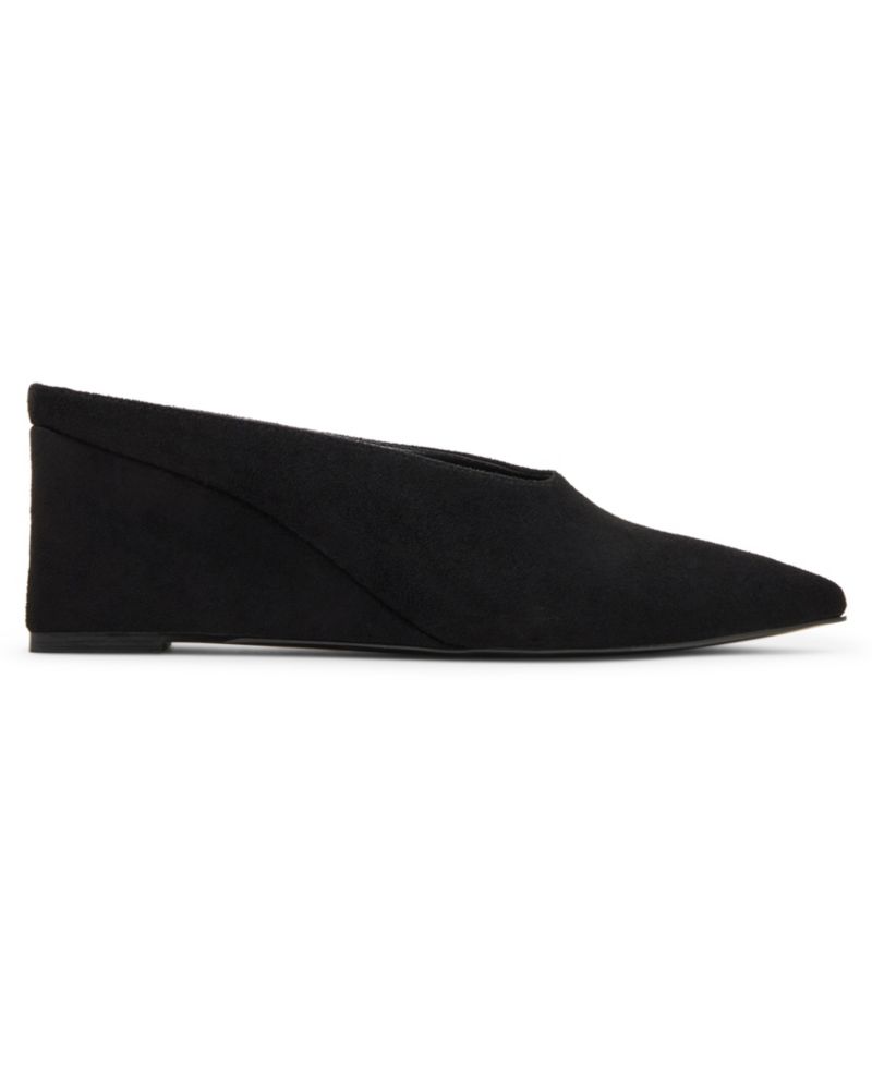 Women's Carousel Slip-On Pointed Toe Wedge Pumps