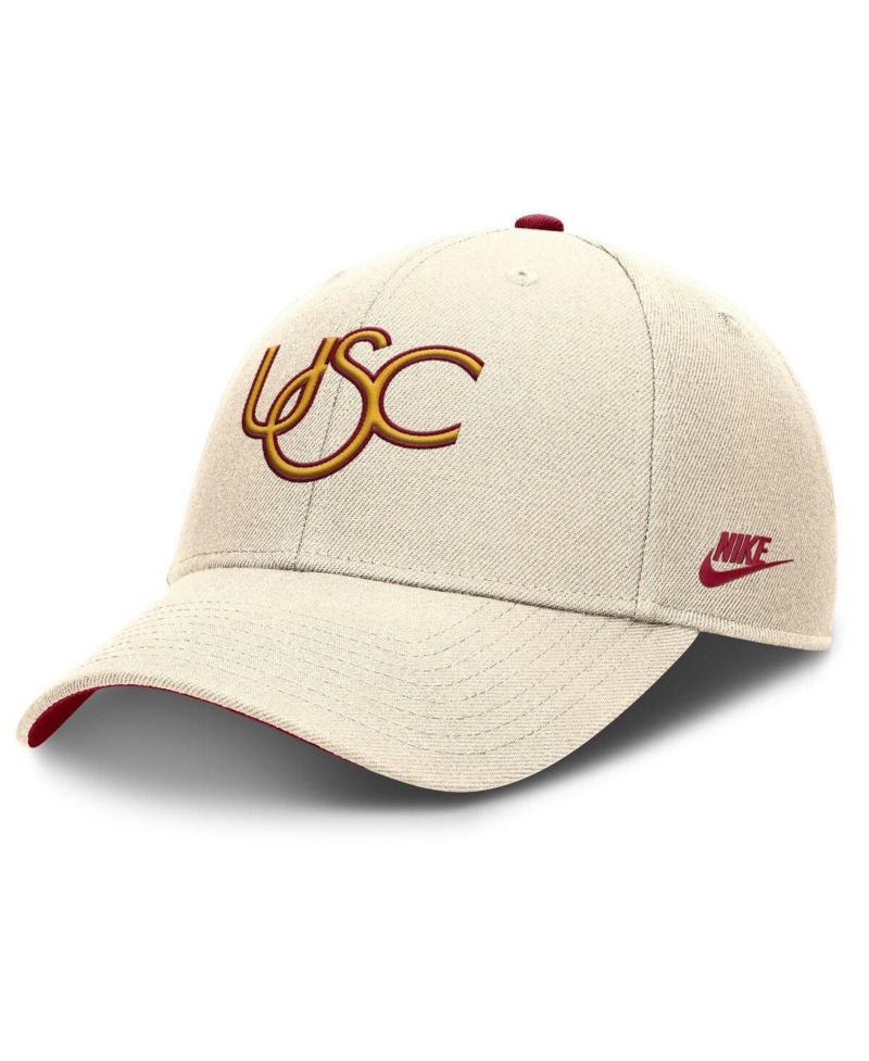 Men's Natural USC Trojans Rise Legacy Adjustable Hat