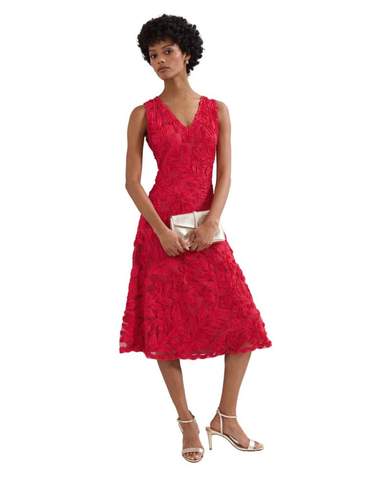 Women's Paloma Embroidered Fit Flare Dress