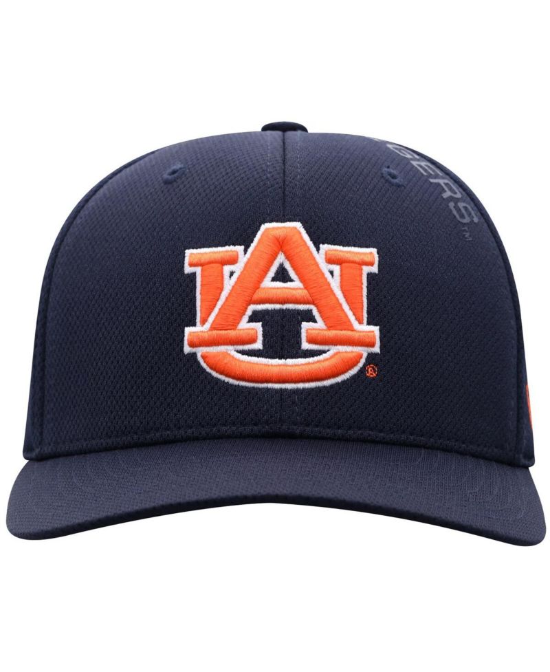 Men's Navy Auburn Tigers Reflex 2.0 Flex Fit Hat
