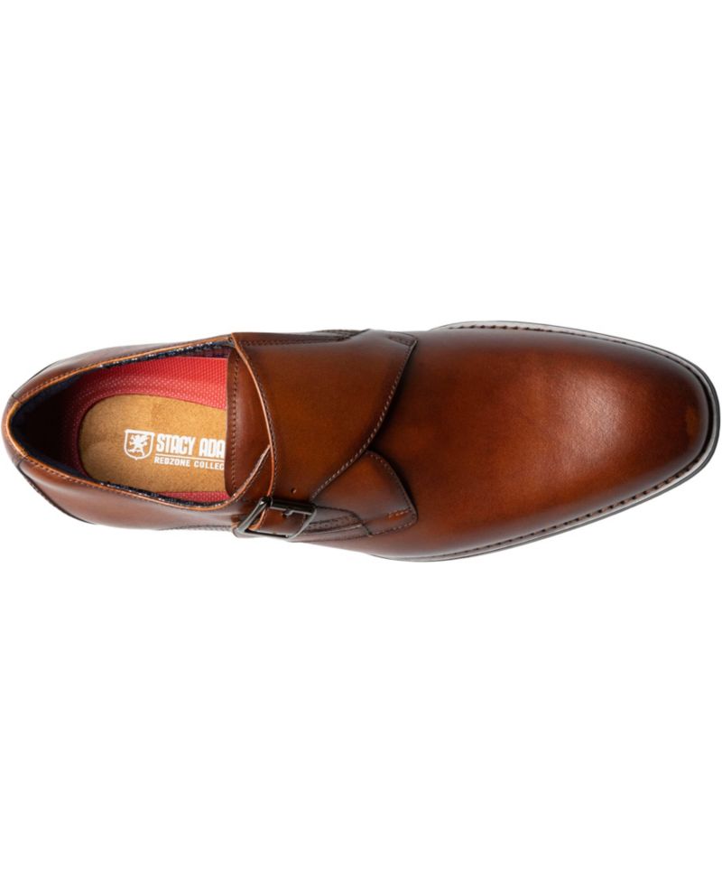 Men's Karcher Plain Toe Monk Strap Slip-On Dress Shoes