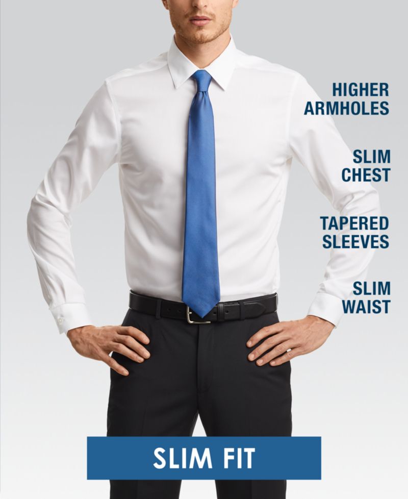 Men's Solid French Cuff Tuxedo Shirt, Regular & Slim Fit