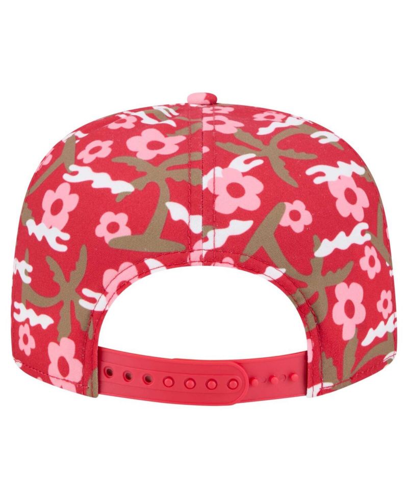 Men's Scarlet San Francisco 49ers Wakey Golfer Snapback Hat