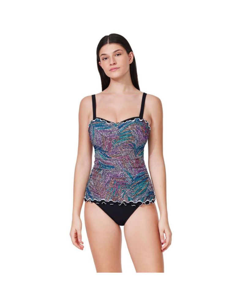 Women's Layla Tricolore E-Cup Tankini Top