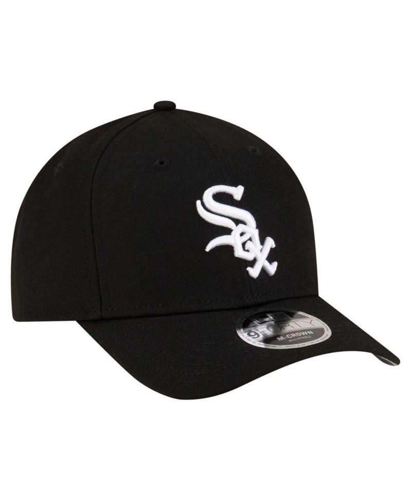 Men's Black Chicago White Sox Player Replica 9FORTY Adjustable Hat