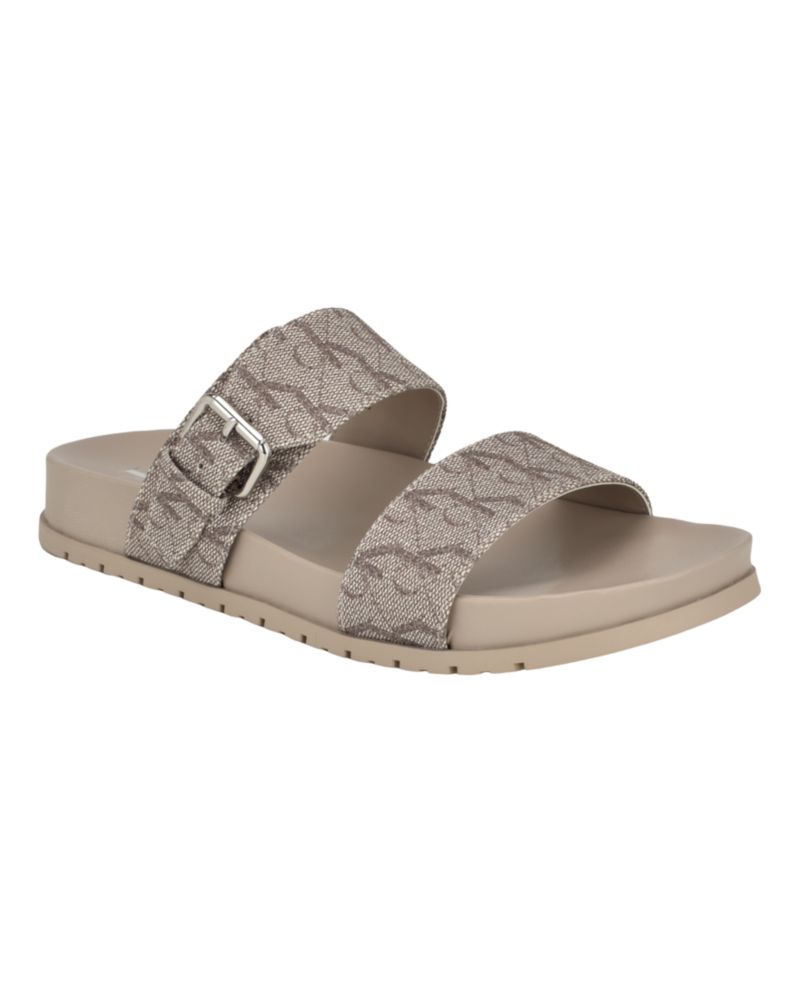 Women's Landesa Double Band Flat Slip-On Sandals