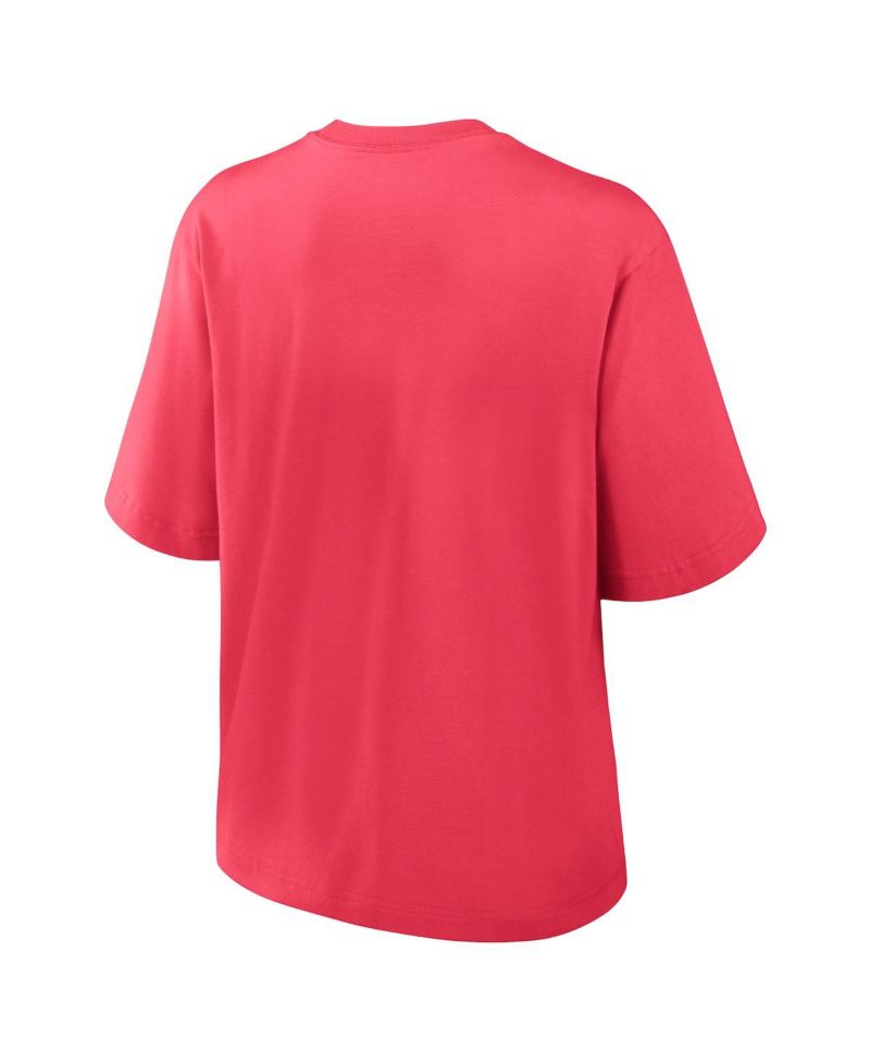 Women's Scarlet San Francisco 49ers Glory Arch Boxy T-Shirt