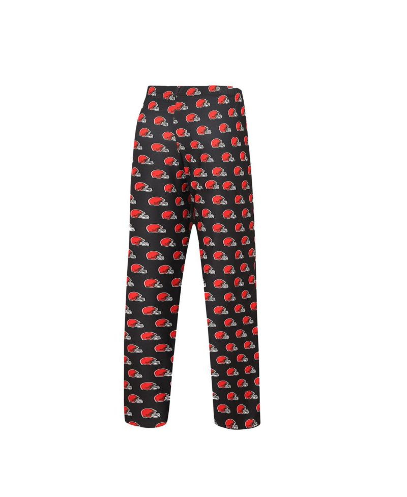 Women's Brown Cleveland Browns Gauge Allover Print Sleep Pants