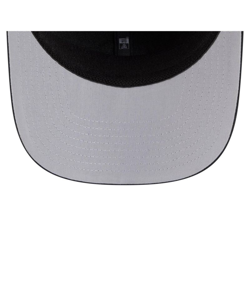 Men's Black Chicago Cubs Tonal Camo 9SEVENTY Stretch-Snap Hat