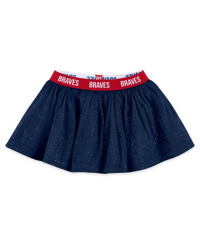 Baby Boys and Girls 3-Piece Atlanta Braves Tutu Set