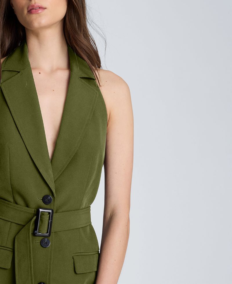 Women's Halter Neck Suit Dress