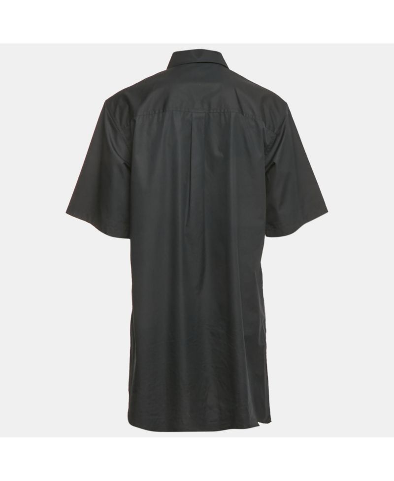 Women's Pre-Owned Dolce and Gabbana Black Cotton Oversize Tunic