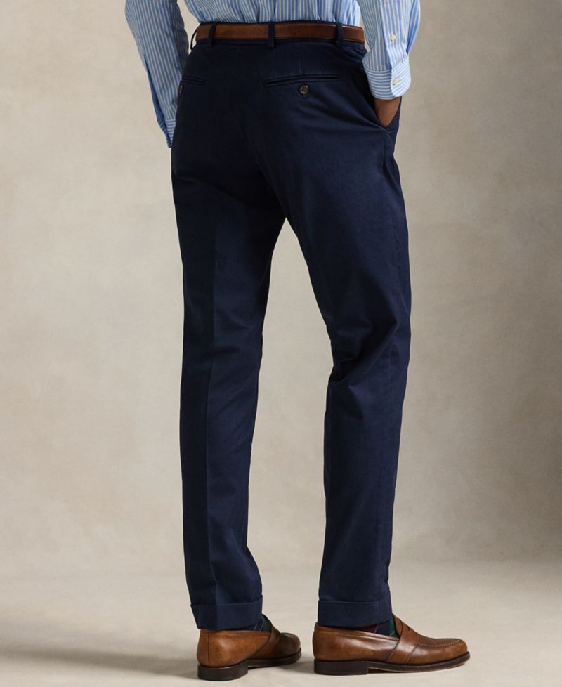 Men's Stretch Chino Suit Trousers