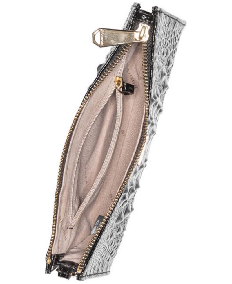 Daisy Leather Melbourne Wristlet